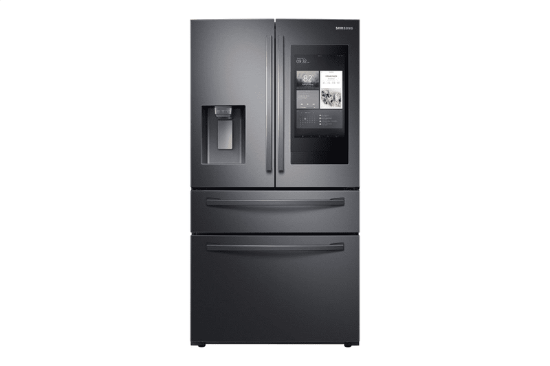 Samsung Black Stainless Steel Refrigerator-RF28R7551SG