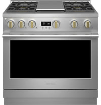 Monogram 36" All Gas Professional Range - ZGP364NDTSS