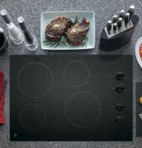 GE Appliances Black Cooktop-JP3030DJBB