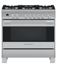 Fisher & Paykel-Stainless Steel-Dual Fuel-OR36SDG6X1