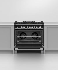 Fisher & Paykel-Black-Dual Fuel-OR36SCG6B1