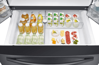 Samsung Black Stainless Steel Refrigerator-RF28R7551SG