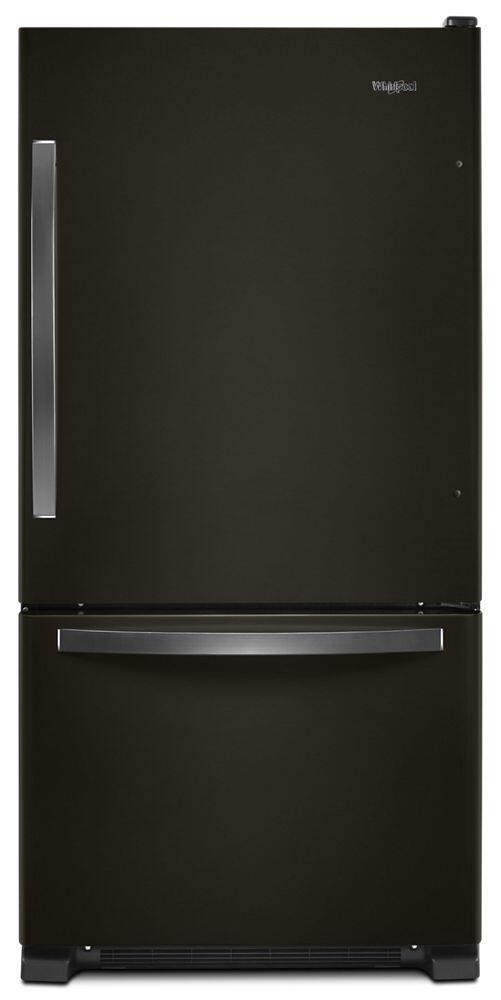 Whirlpool Black Stainless Steel Refrigerator-WRB322DMHV