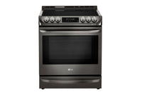 LG Black Stainless Steel Range-LSE5613BD