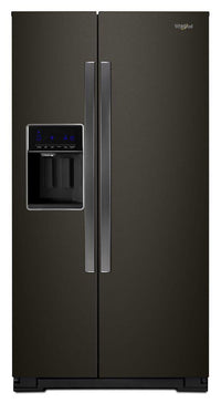 Whirlpool Black Stainless Steel Refrigerator-WRS571CIHV