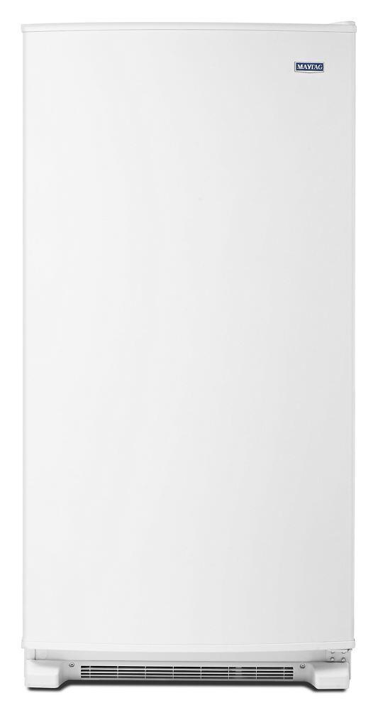Maytag White Upright Freezer-MZF34X18FW