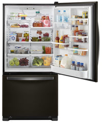 Whirlpool Black Stainless Steel Refrigerator-WRB322DMHV