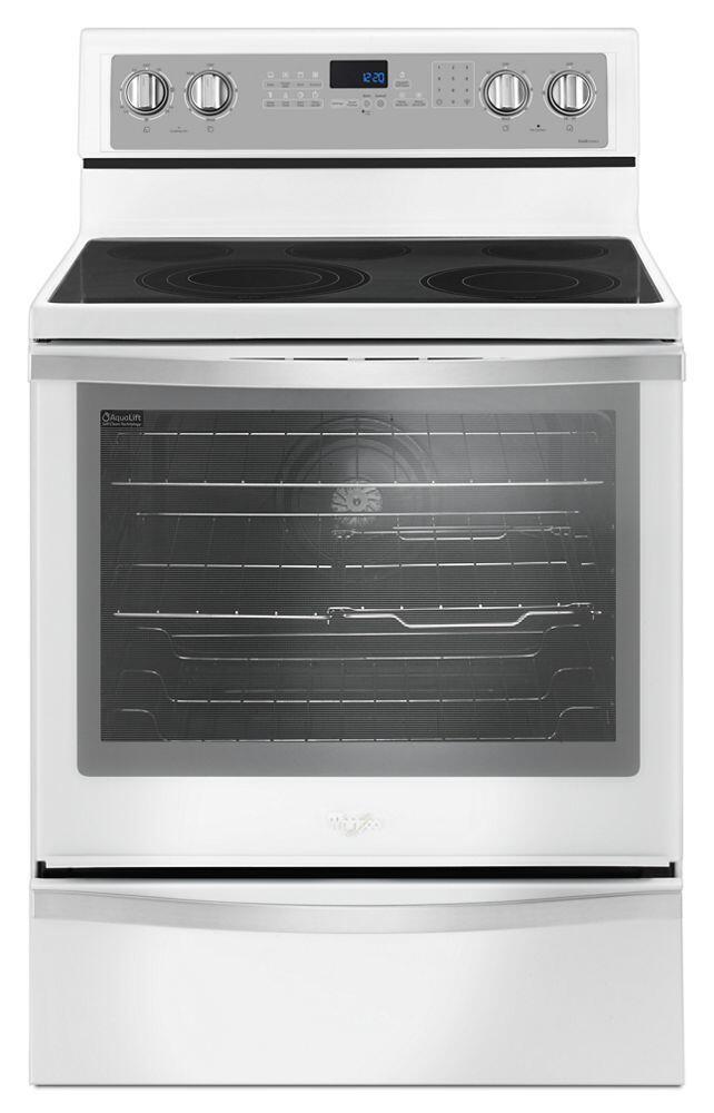 Whirlpool White Range-YWFE745H0FH