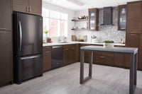 Whirlpool Black Stainless Steel Refrigerator-WRB322DMHV