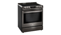 LG Black Stainless Steel Range-LSE4611BD