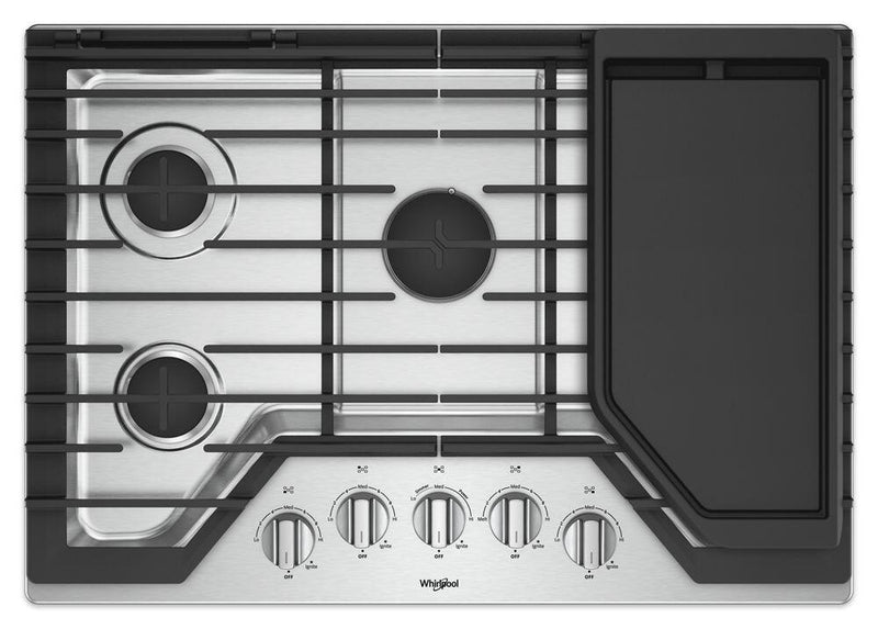 Whirlpool Stainless Steel Cooktop-WCG97US0HS