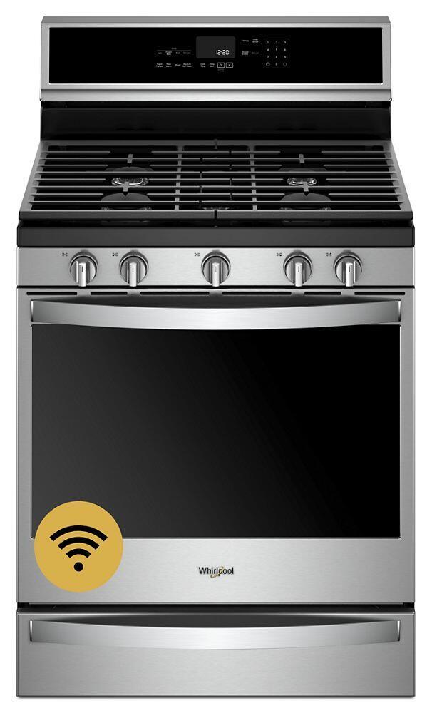 Whirlpool-Stainless Steel-Gas-WFG975H0HZ