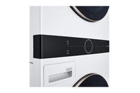 LG-White-Stacked Washer/Dryer-WKE100HWA