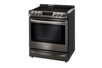 LG Black Stainless Steel Range-LSE5613BD