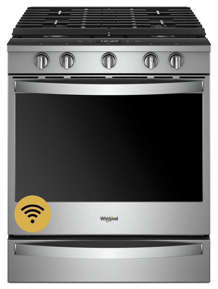 Whirlpool-Stainless Steel-Gas-WEG750H0HZ