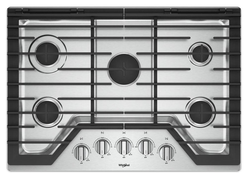 Whirlpool Stainless Steel Cooktop-WCG77US0HS