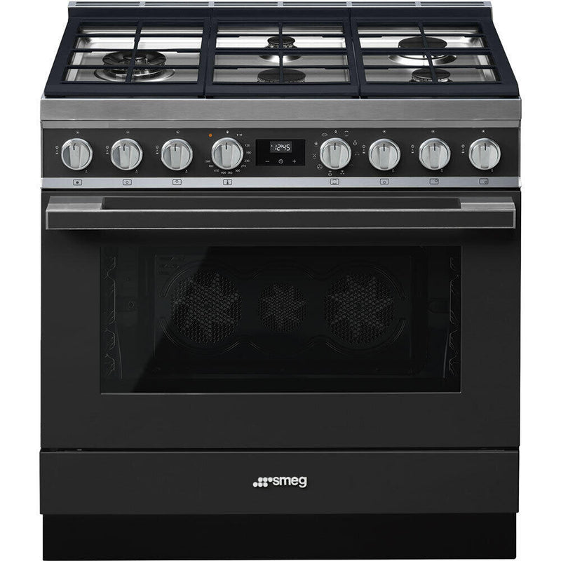 Smeg Anthracite Range-CPF36UGMAN