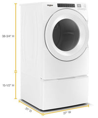 Whirlpool White Dryer-WGD5620HW