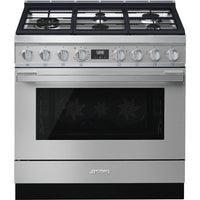 Smeg Stainless Steel Cooktop-CPF36UGMX