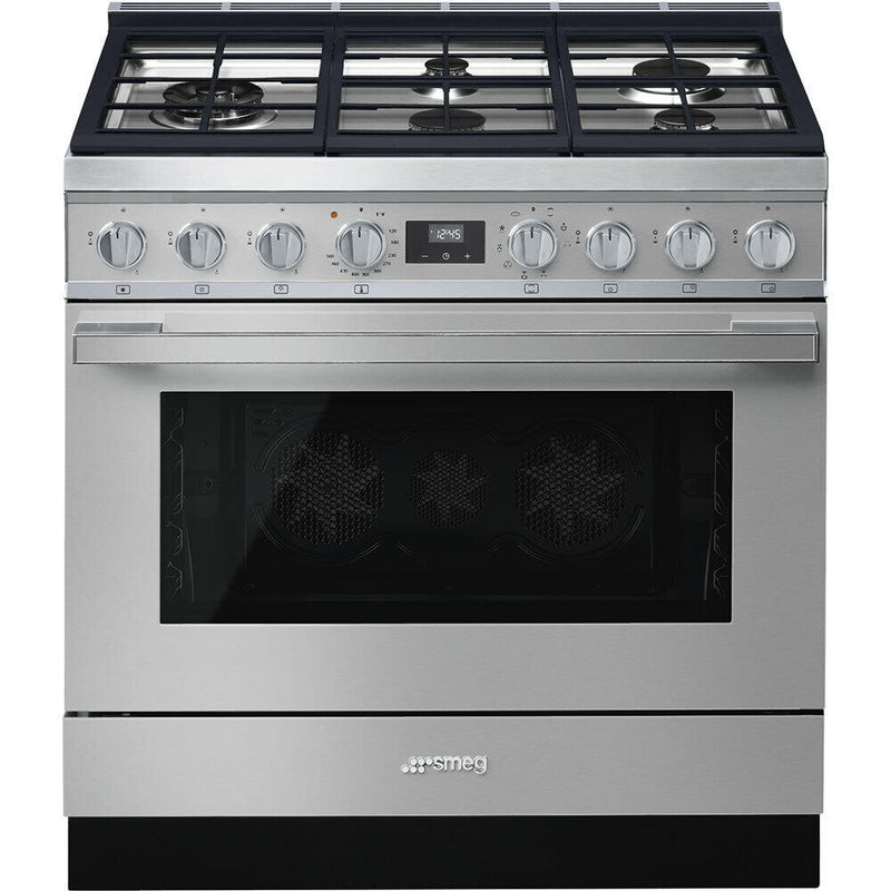 Smeg Stainless Steel Cooktop-CPF36UGMX